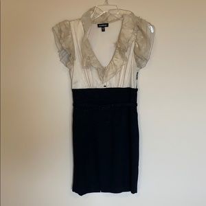BEBE chocolate vanilla size 2 dress